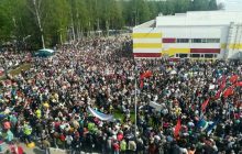 Митинг в Сыктывкаре собрал людей  больше, чем московские марши. Фото