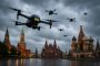 Дрон над Красной площадью