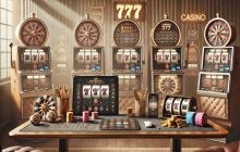 Игровые аппараты в ретро-стиле