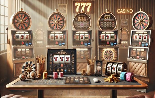 Игровые аппараты в ретро-стиле