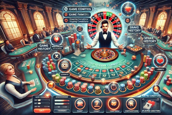 Казино с живыми дилерами