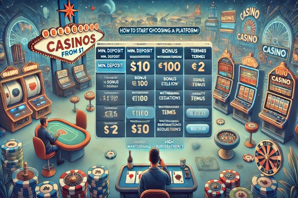Казино с минимальными депозитами